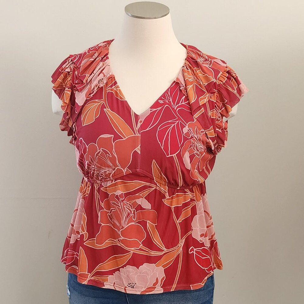 DR2 floral blouse XXL